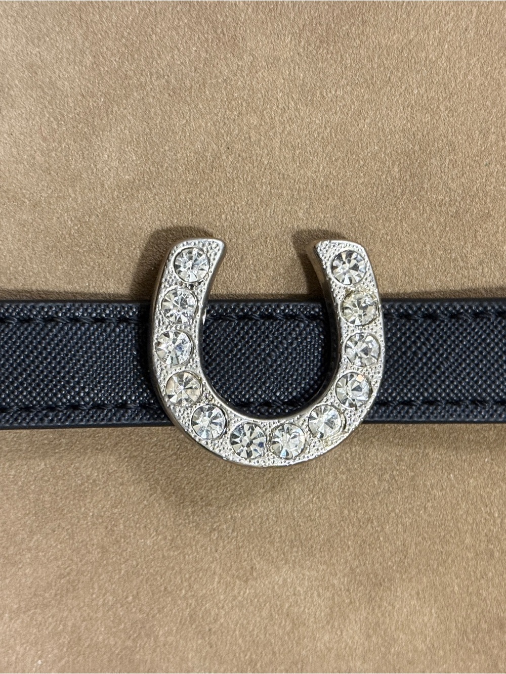 Crystal Horseshoe Accent Bracelet